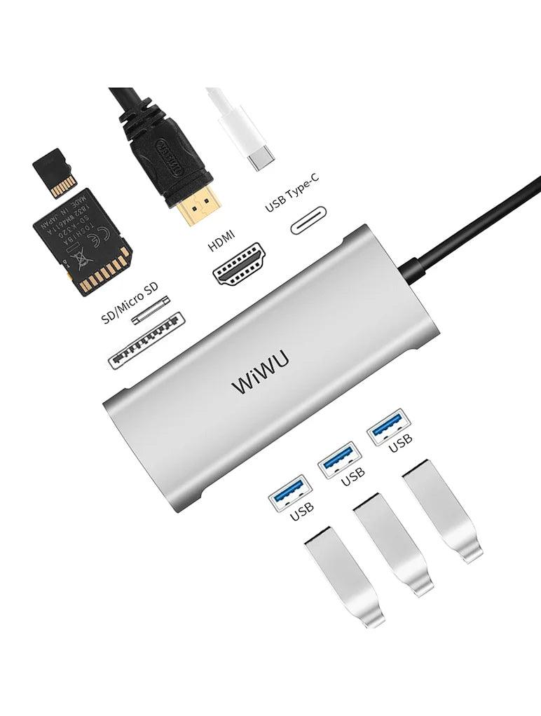 Adaptador Hub USB-C 7 en 1 - Smartboy