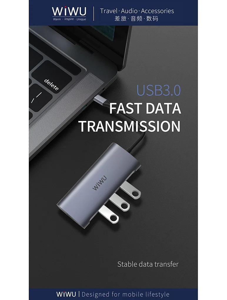 Adaptador Hub USB-C 8 en 1 - Smartboy